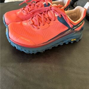 Altra Women's Red and Blue Trail Running Shoes